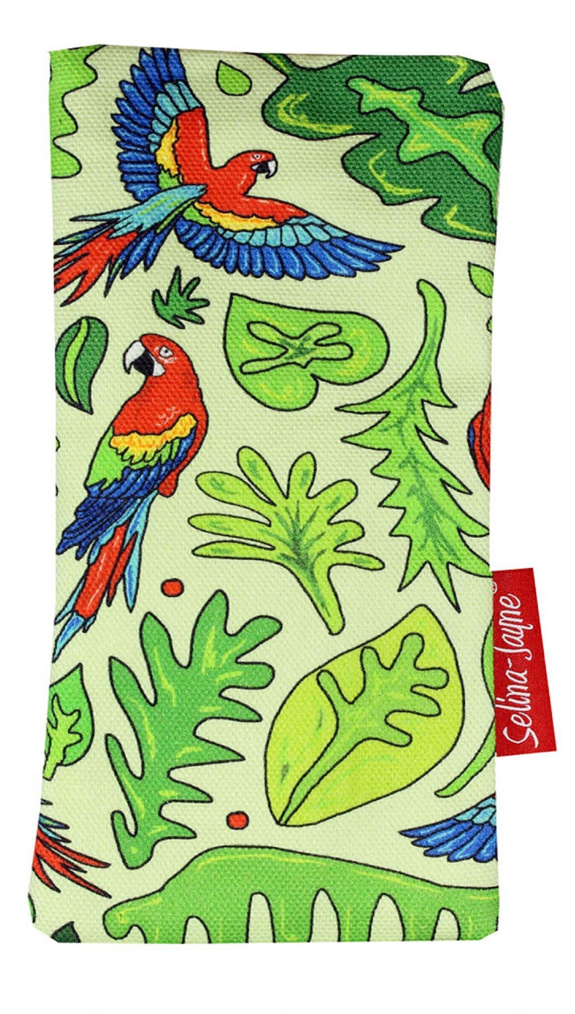 Parrots Soft Glasses Case by Selina-Jayne