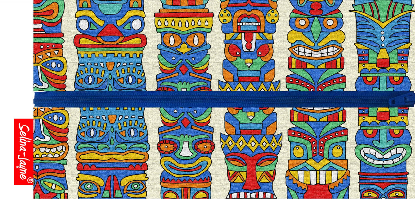 Totem Poles Pencil Case by Selina-Jayne