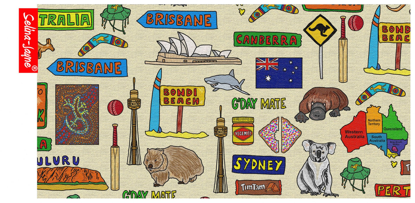 Australia Pencil Case by Selina-Jayne