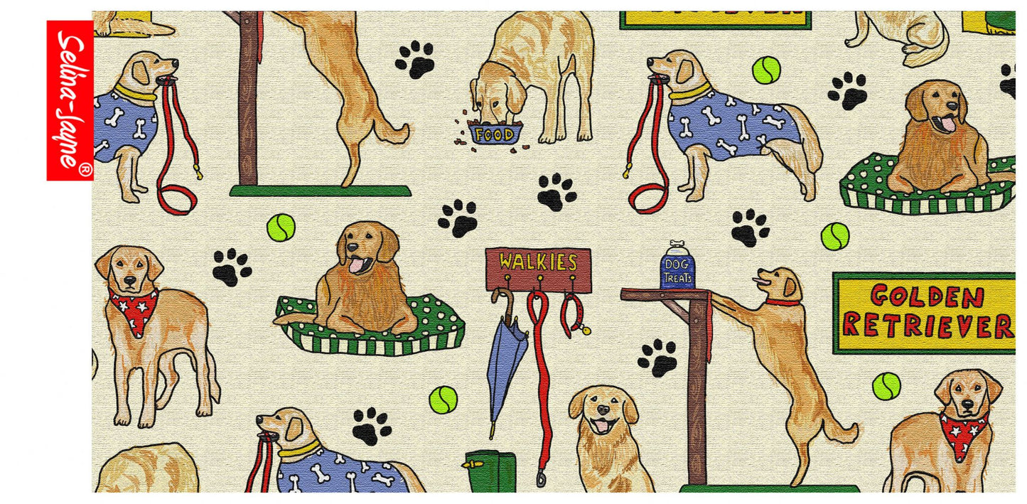 Golden Retriever Pencil Case by Selina-Jayne