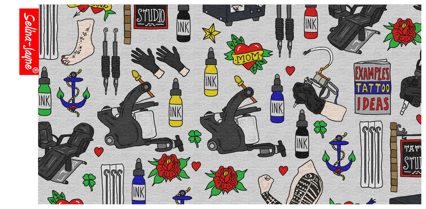 Tattooist Pencil Case by Selina-Jayne