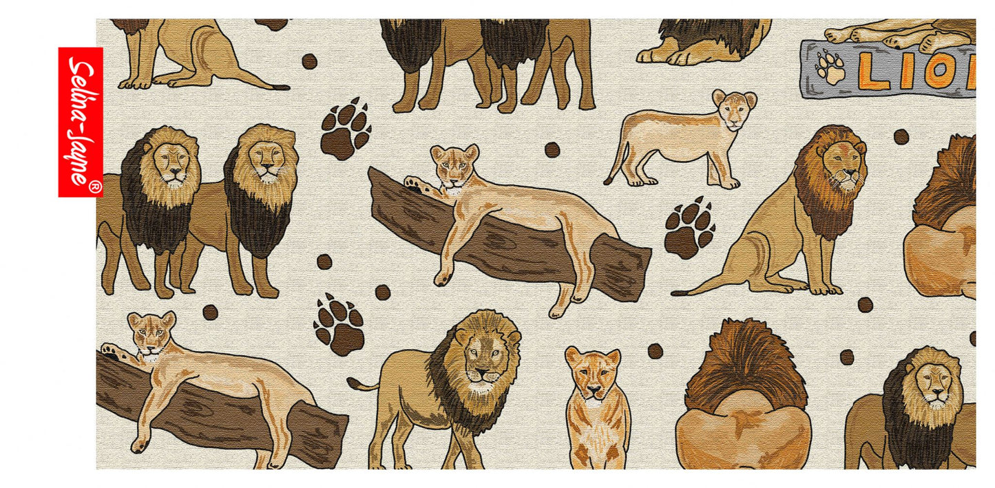 Lions Pencil Case by Selina-Jayne