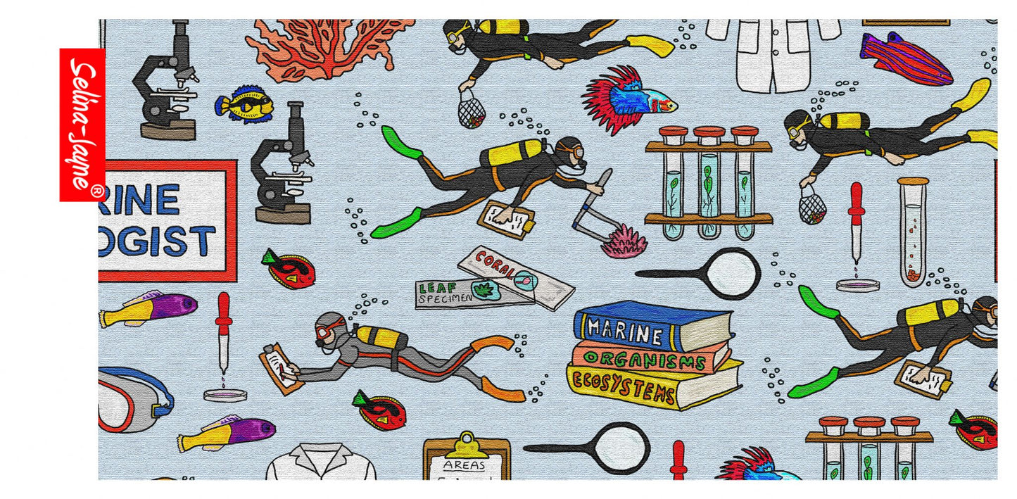 Marine Biologist Pencil Case by Selina-Jayne