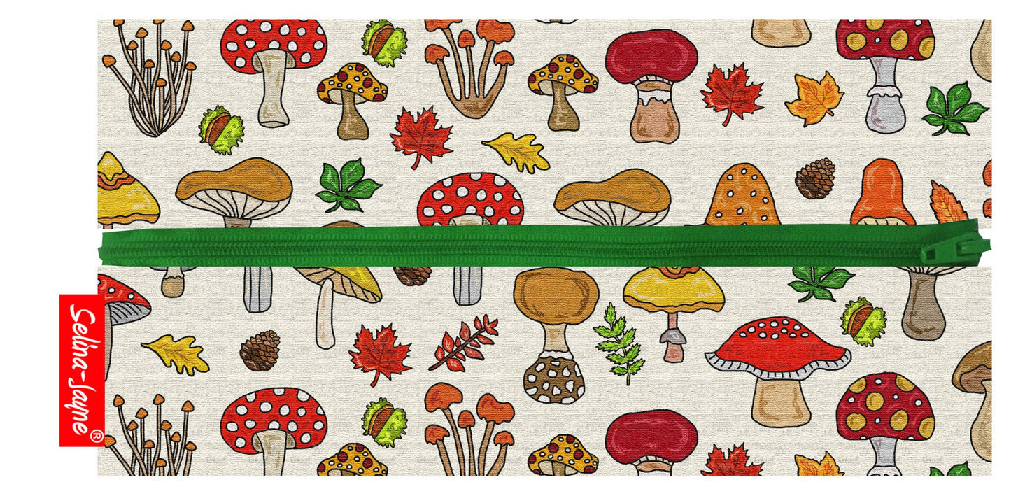 Mushrooms Pencil Case by Selina-Jayne