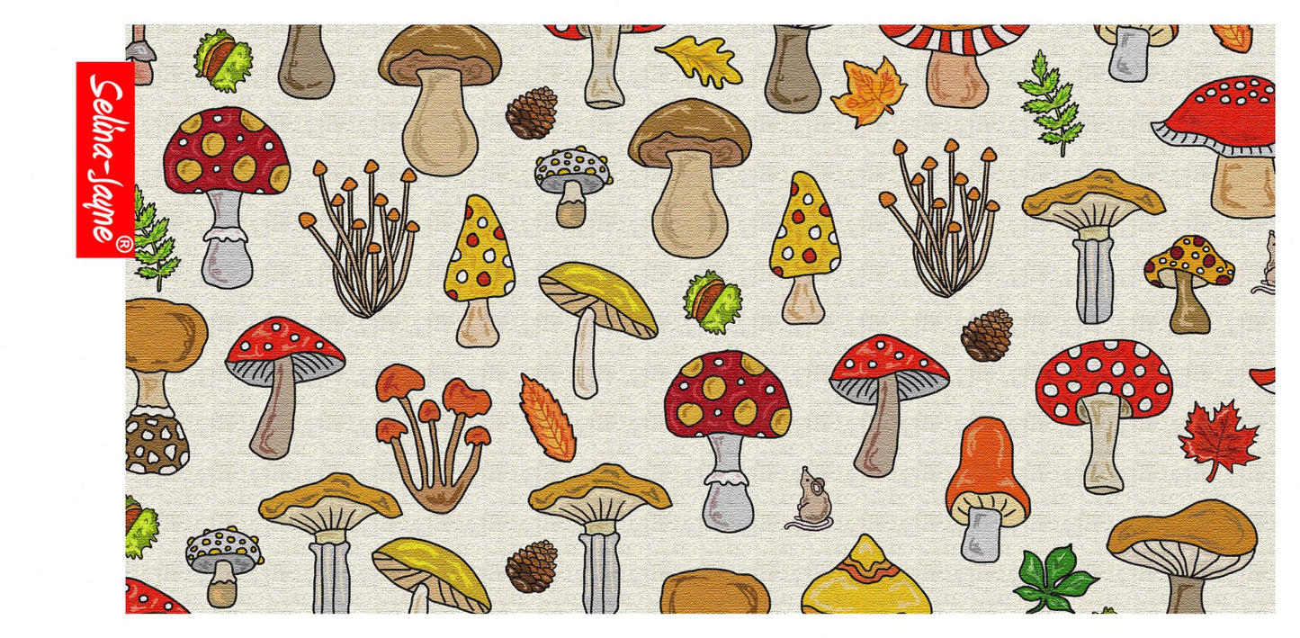 Mushrooms Pencil Case by Selina-Jayne