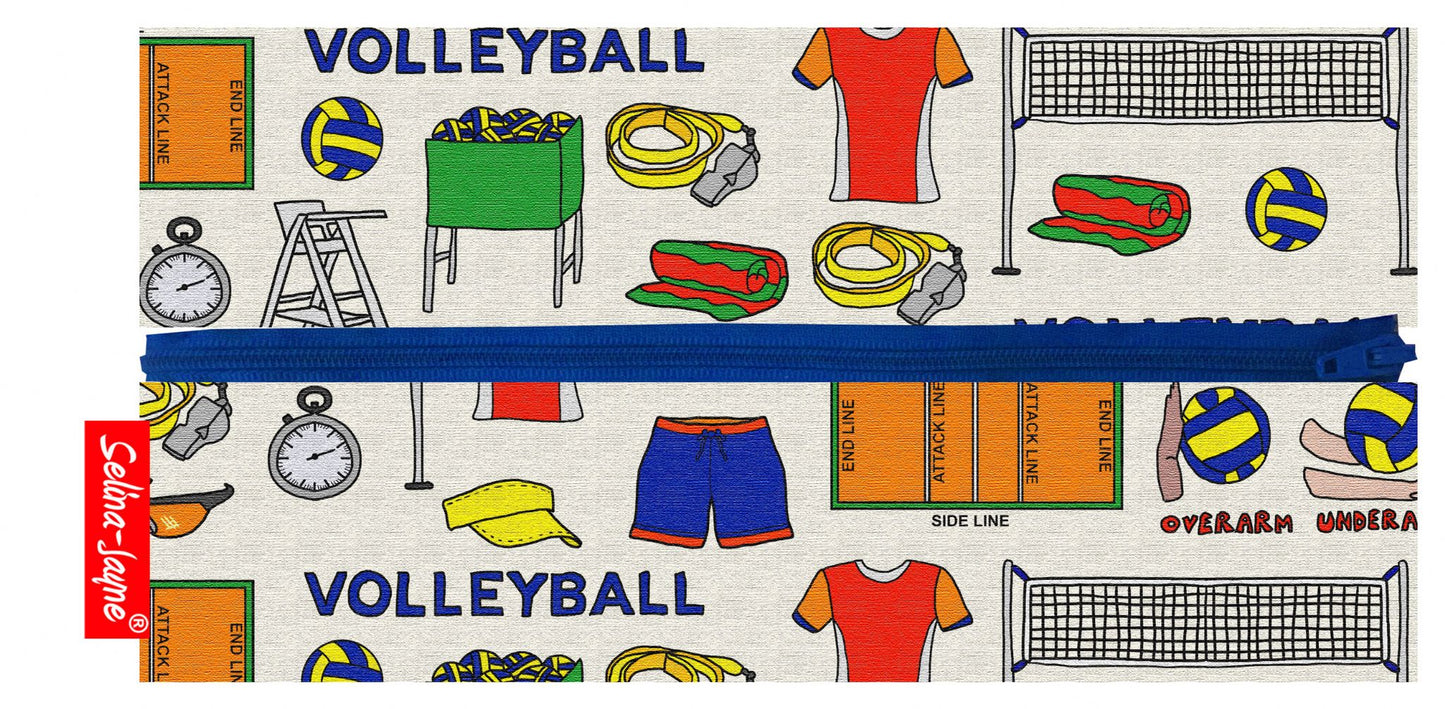 Volleyball Pencil Case by Selina-Jayne