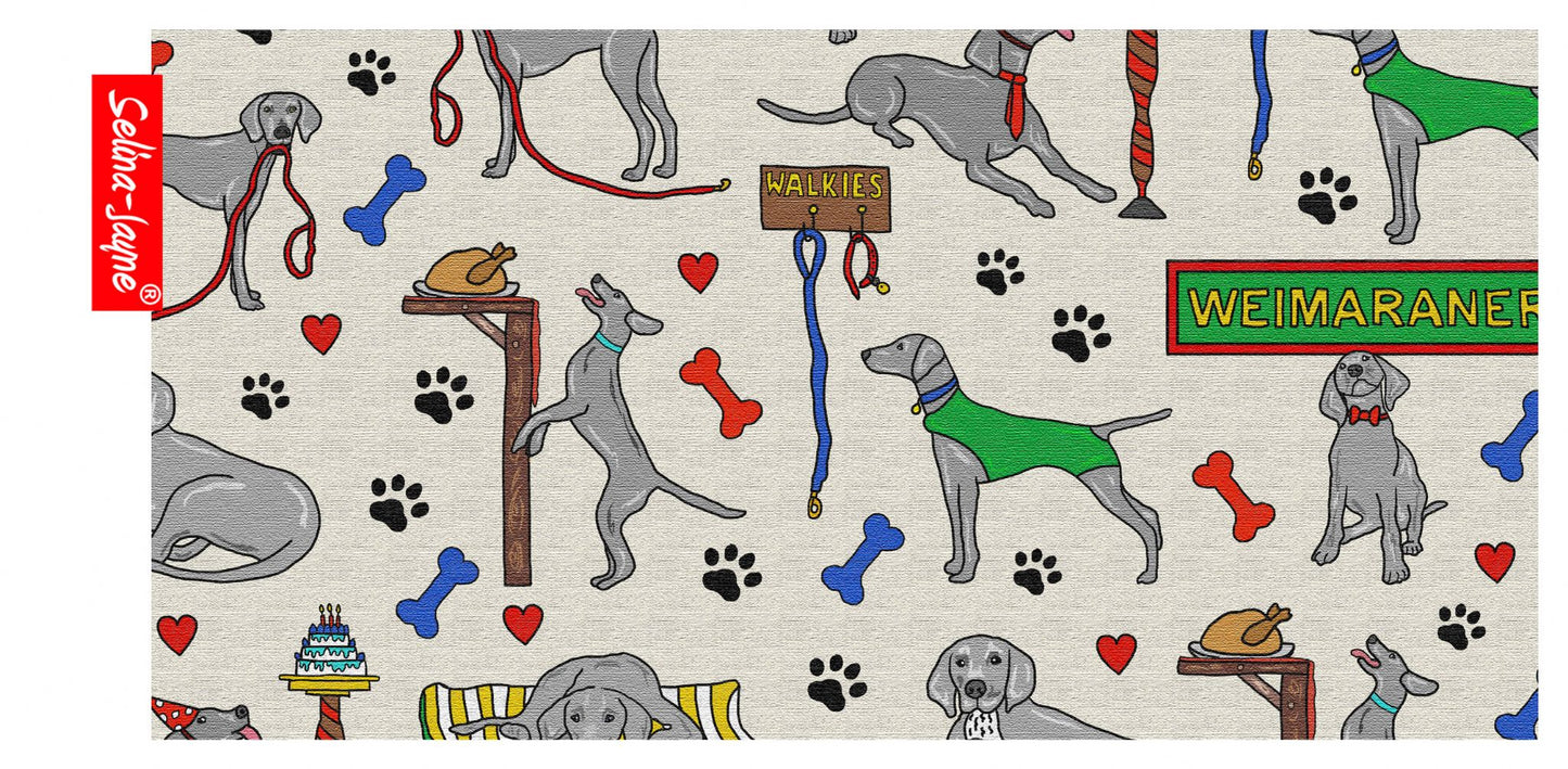 Weimaraner Dog Pencil Case by Selina-Jayne