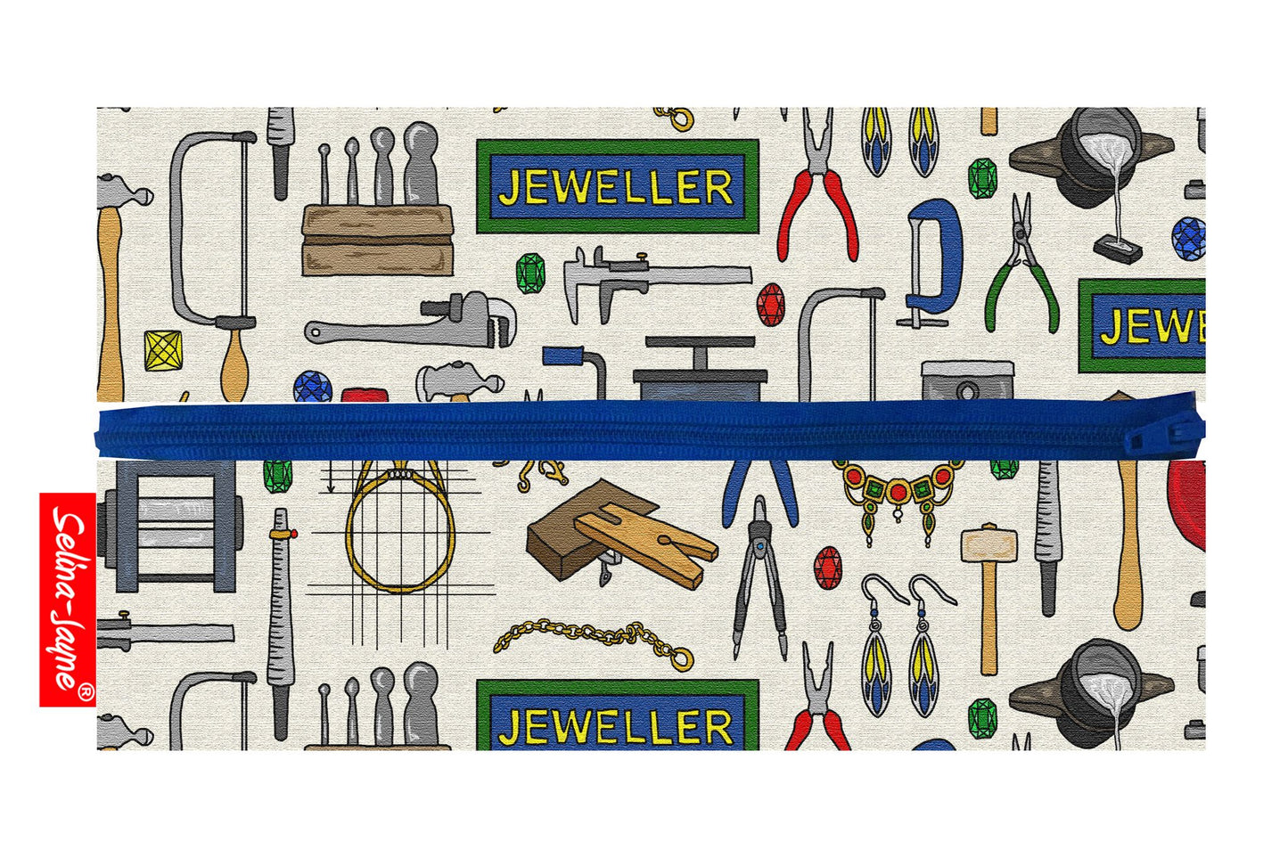 Jeweller Pencil Case by Selina-Jayne