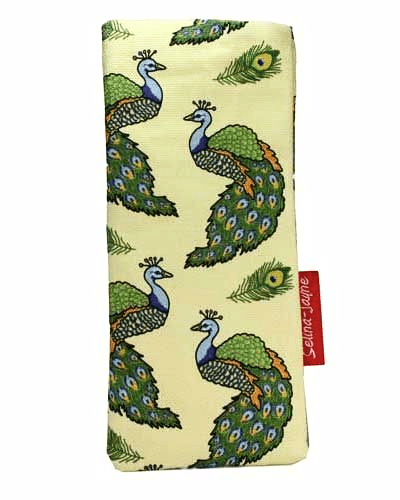 Peacocks Soft Glasses Case by Selina-Jayne
