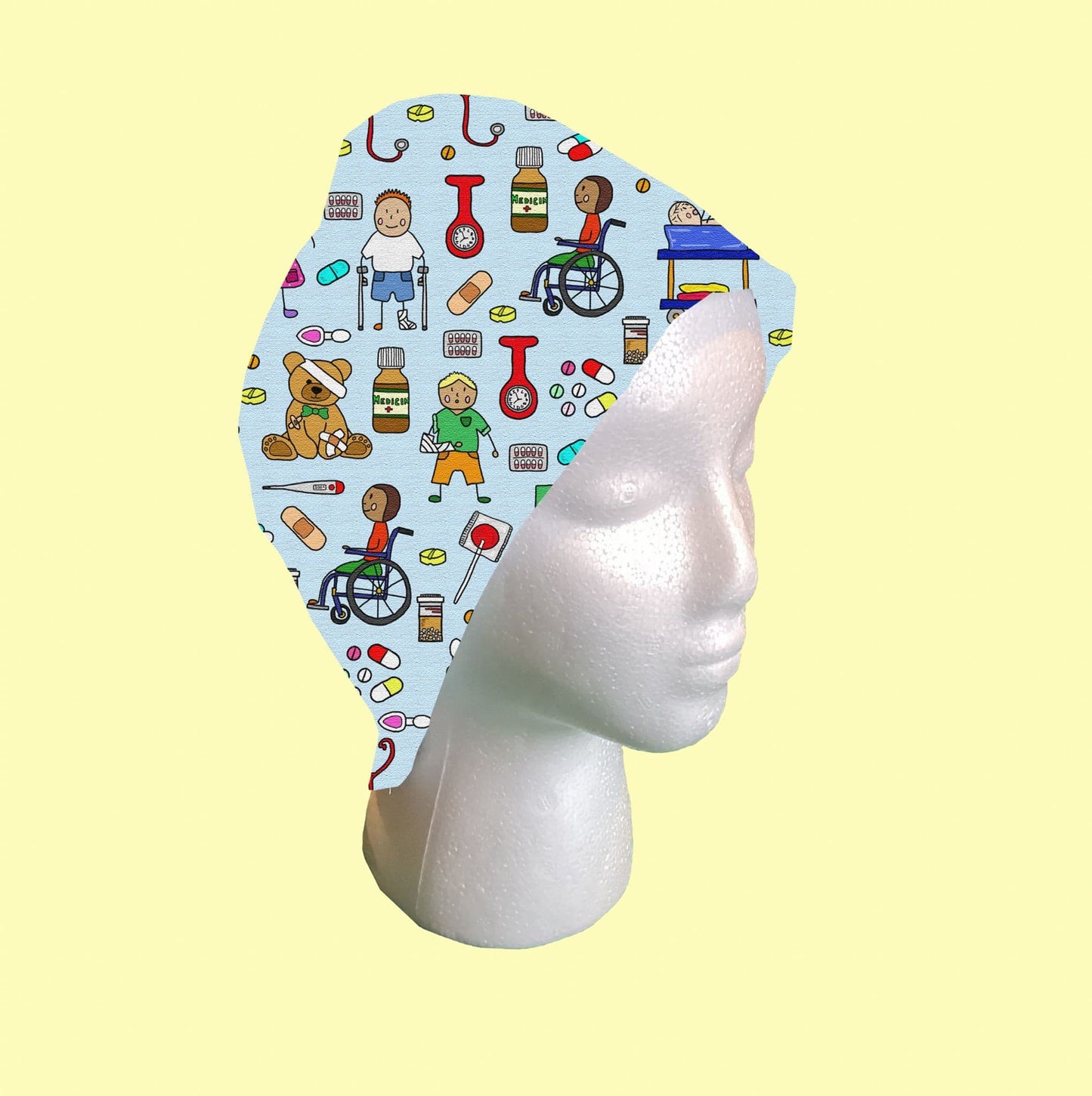 Pediatrician Scrub Cap by Selina-Jayne