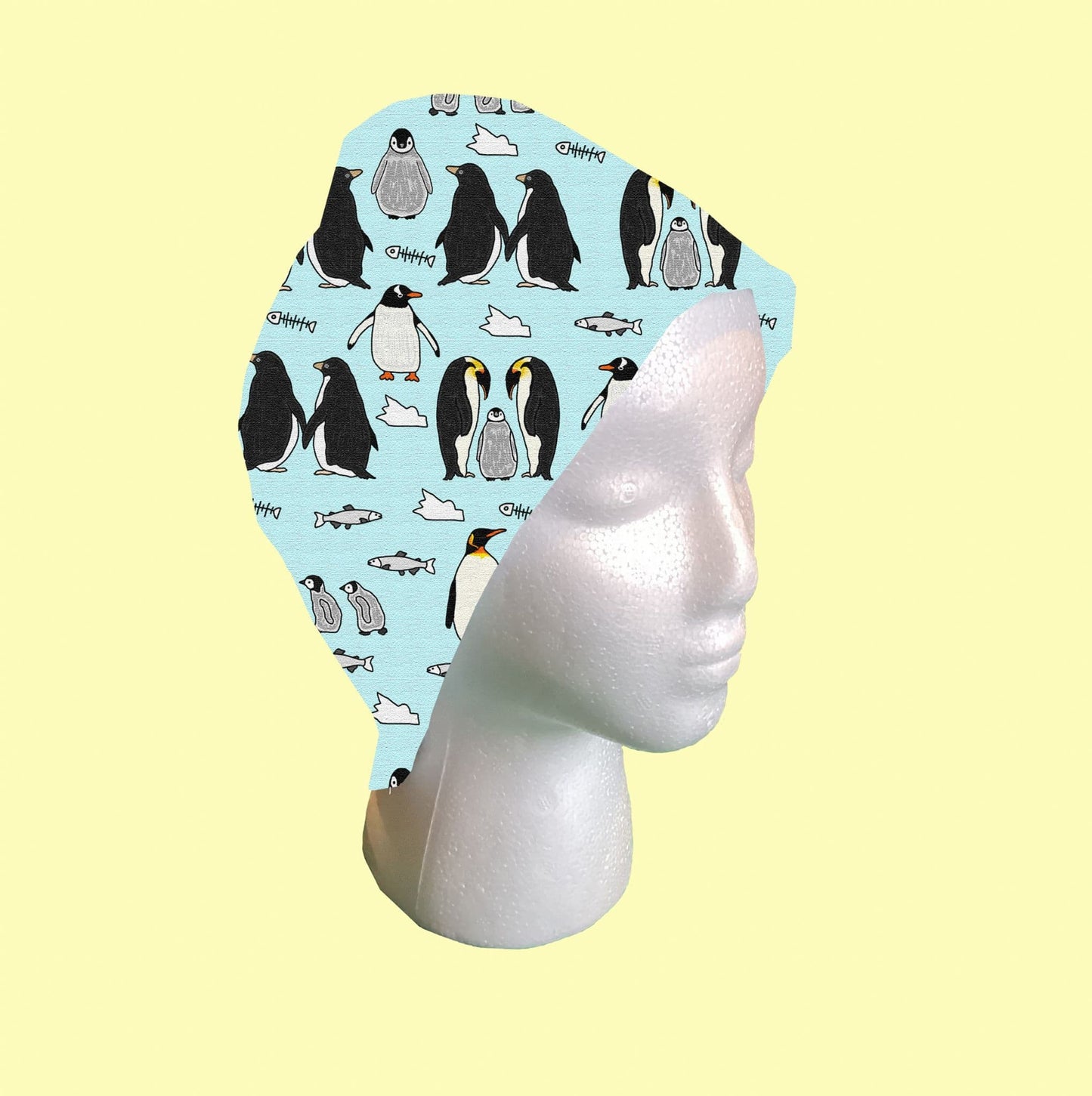Penguins Scrub Cap by Selina-Jayne