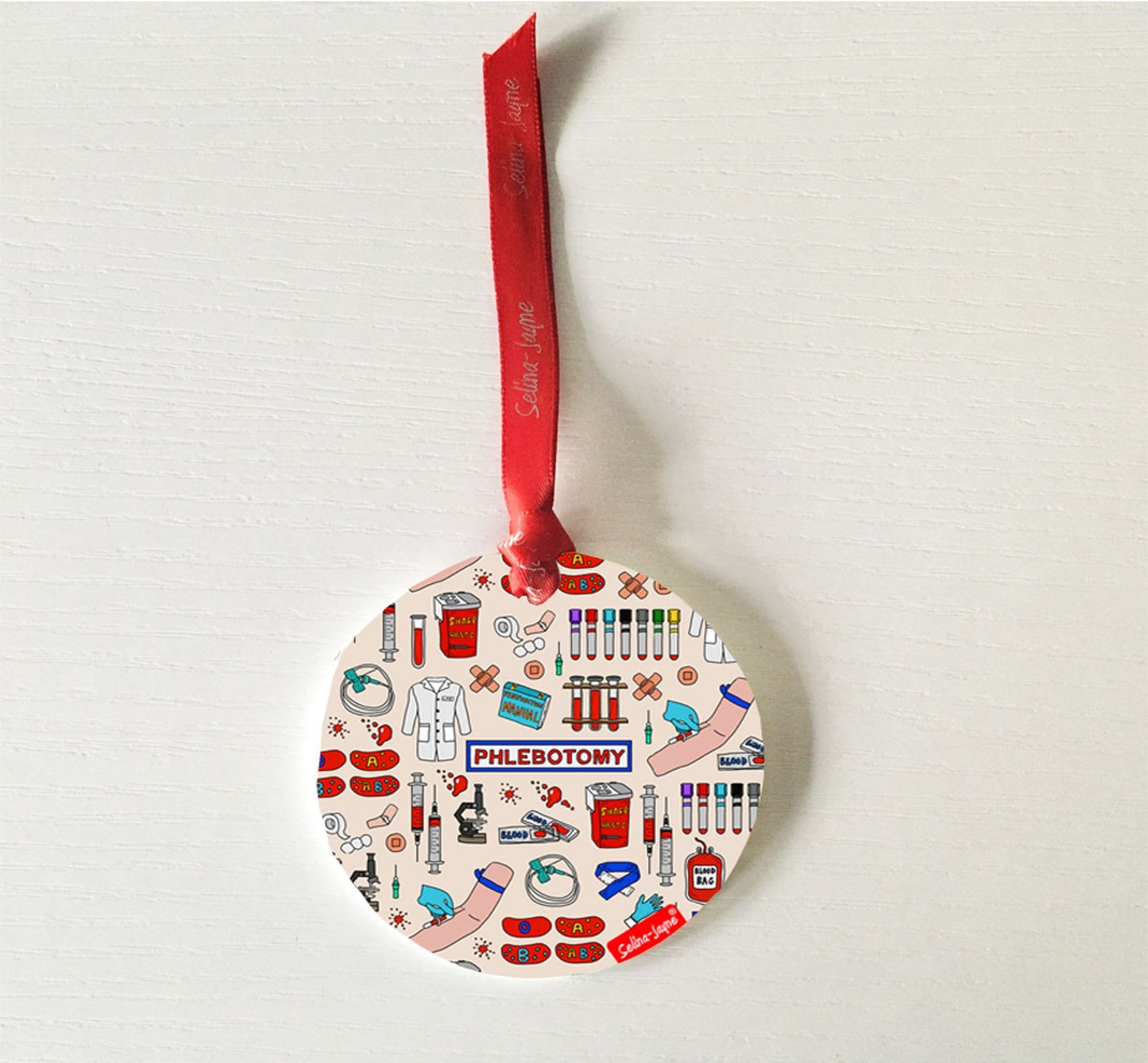 Phlebotomist Hanging Decoration by Selina-Jayne