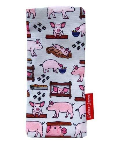 Pigs Soft Glasses Case by Selina-Jayne