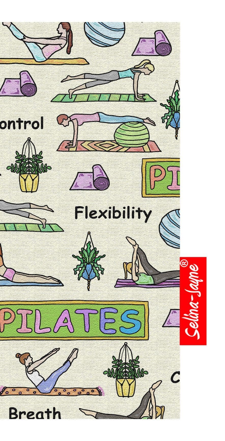 Pilates Soft Glasses Case by Selina-Jayne