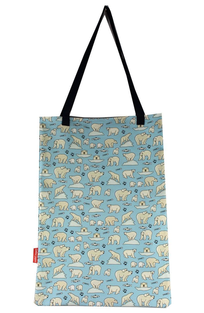 Polar Bear Tote Bag by Selina-Jayne