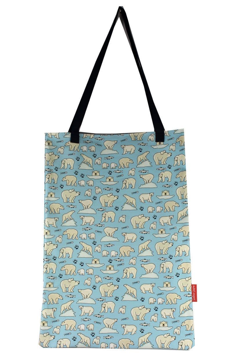 Polar Bear Tote Bag by Selina-Jayne