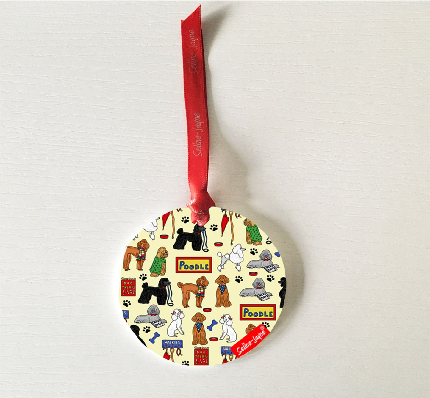 Poodle Hanging Decoration by Selina-Jayne