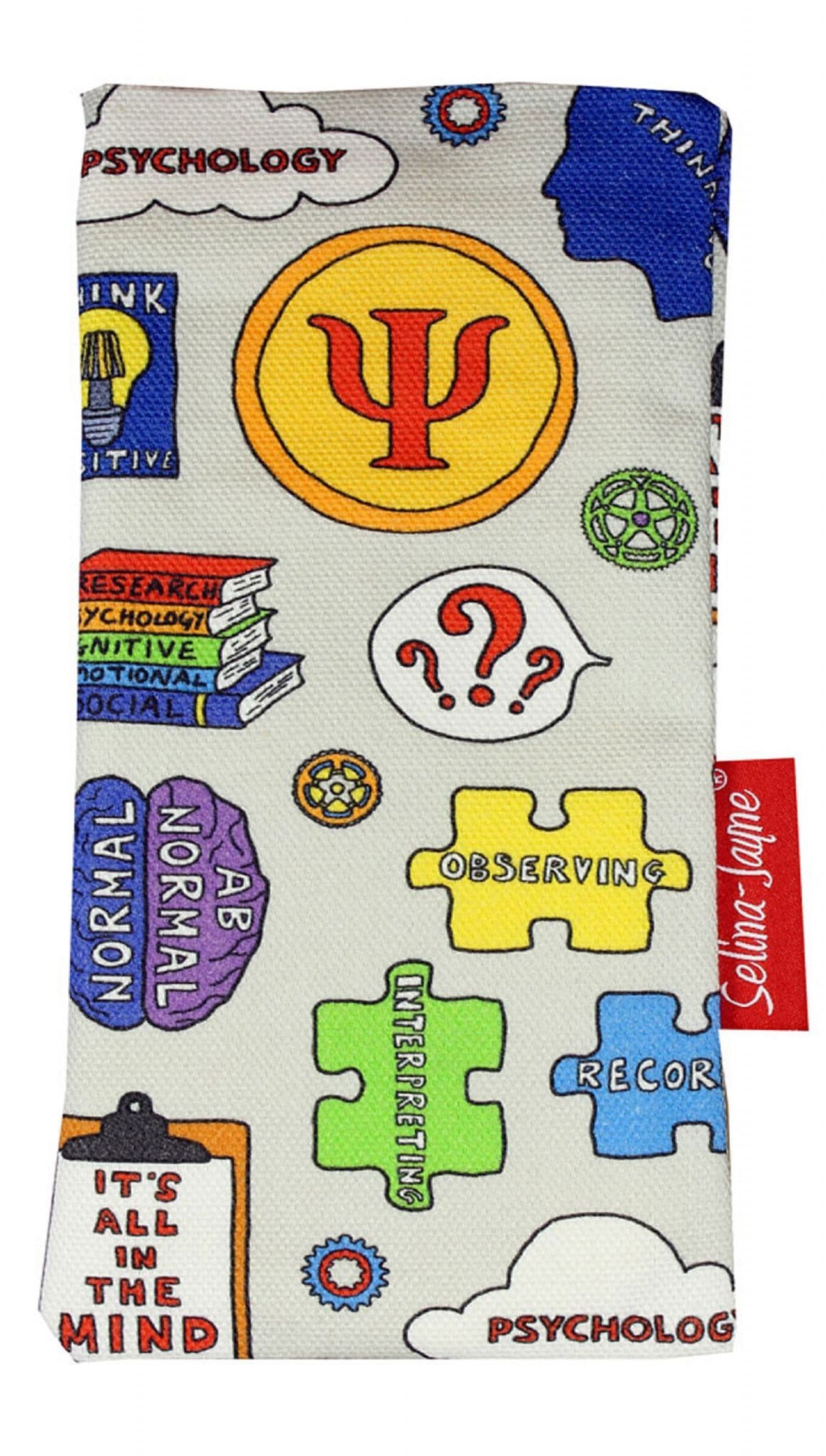 Psychologist Soft Glasses Case by Selina-Jayne
