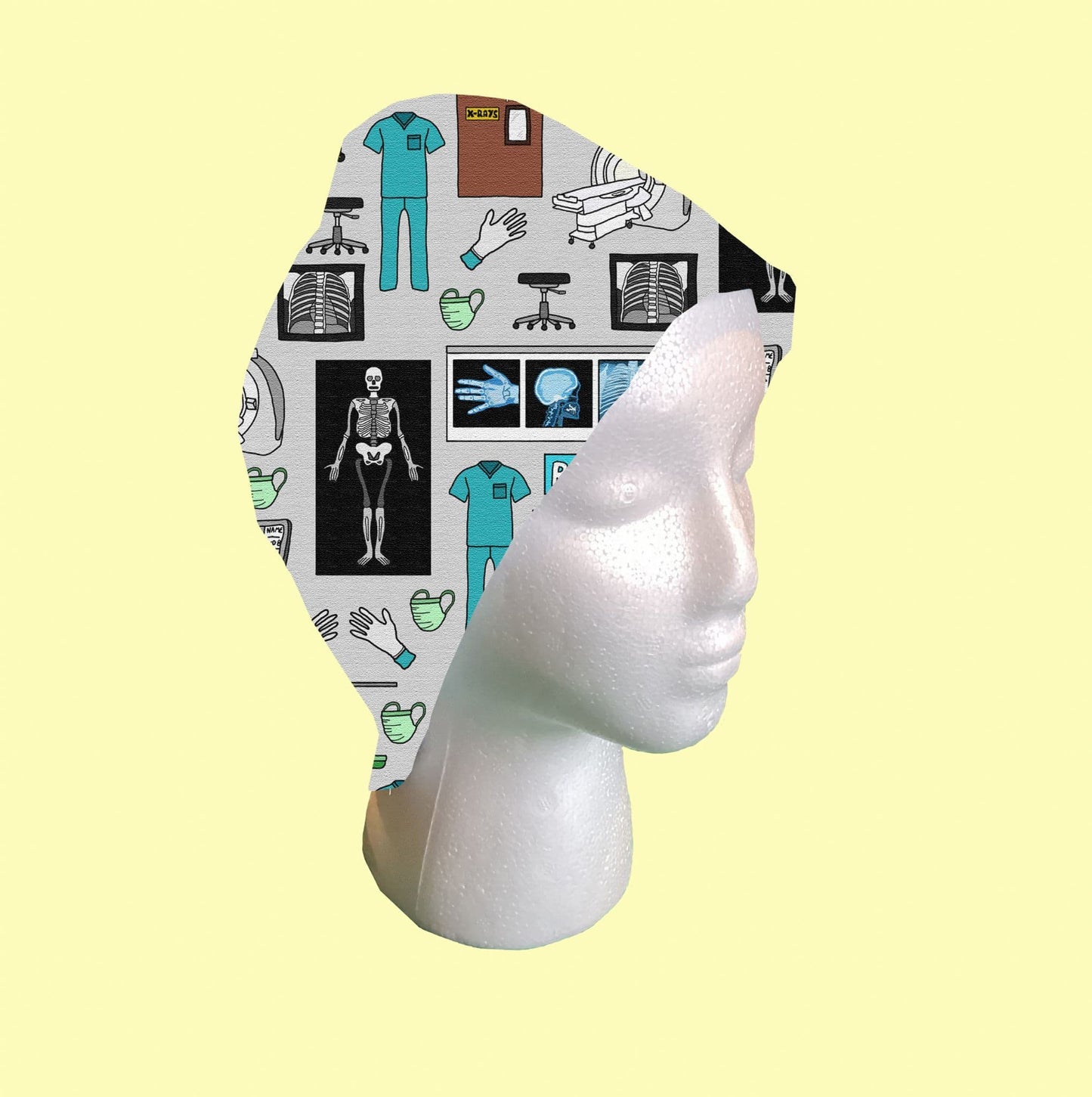 Radiologist Scrub Cap by Selina-Jayne