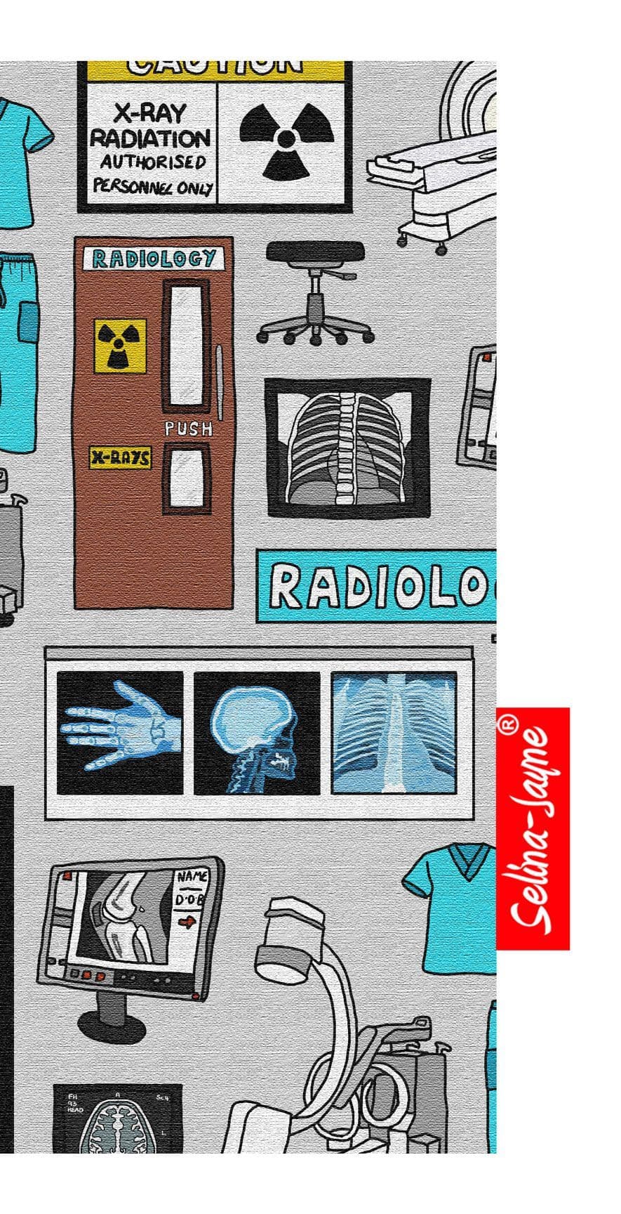 Radiologist Soft Glasses Case by Selina-Jayne