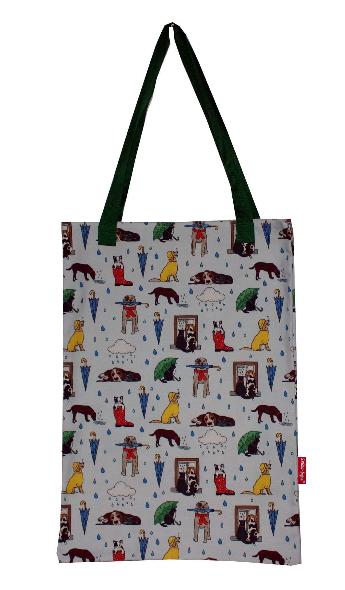 Raining Cats and Dogs Tote Bag by Selina-Jayne