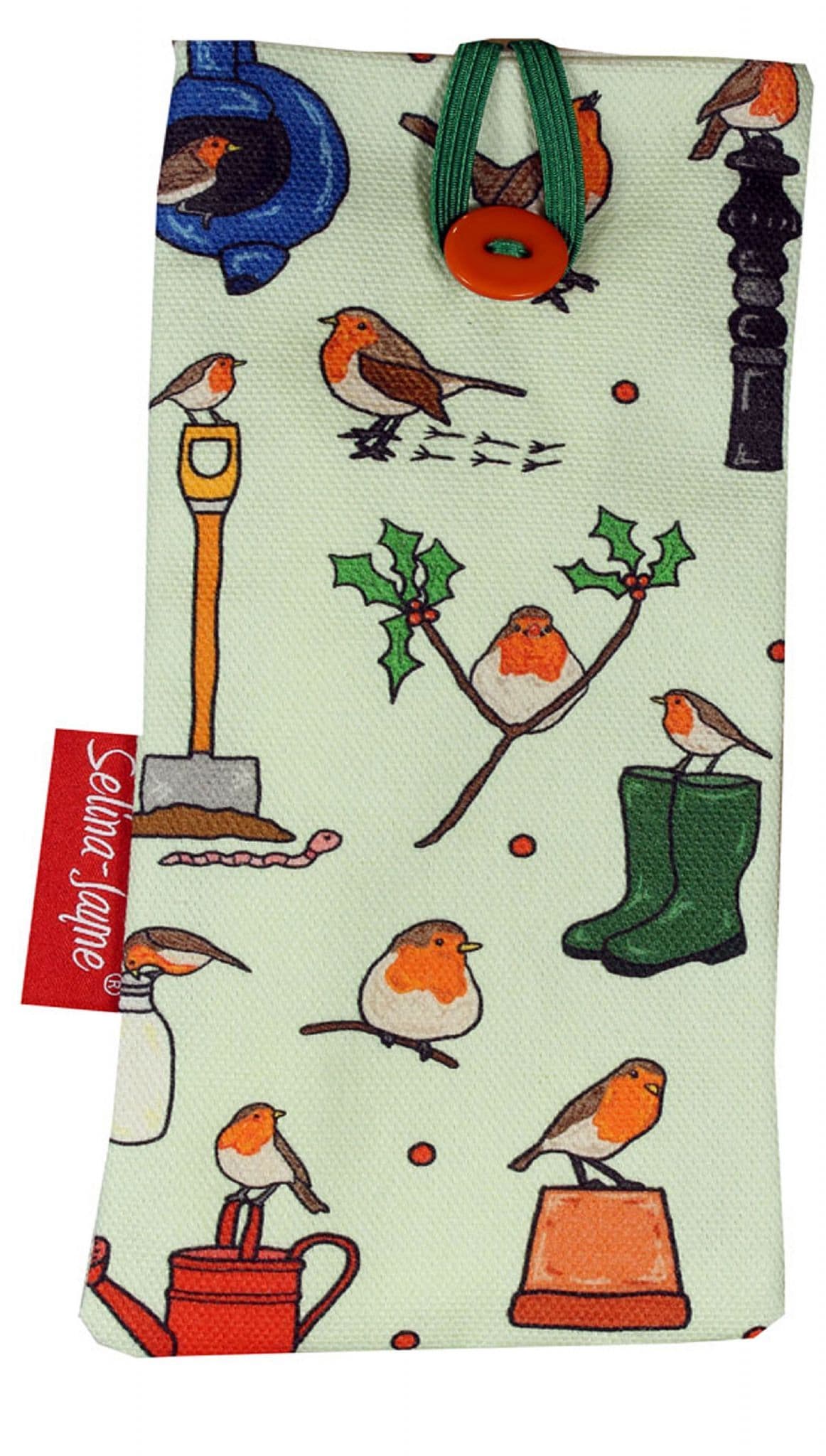 Robins Soft Glasses Case by Selina-Jayne