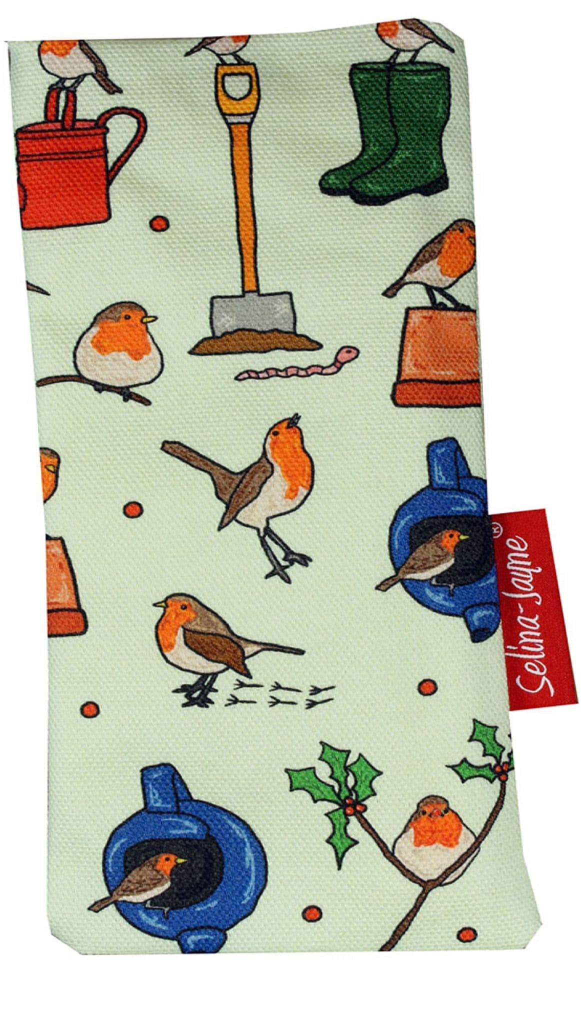 Robins Soft Glasses Case by Selina-Jayne