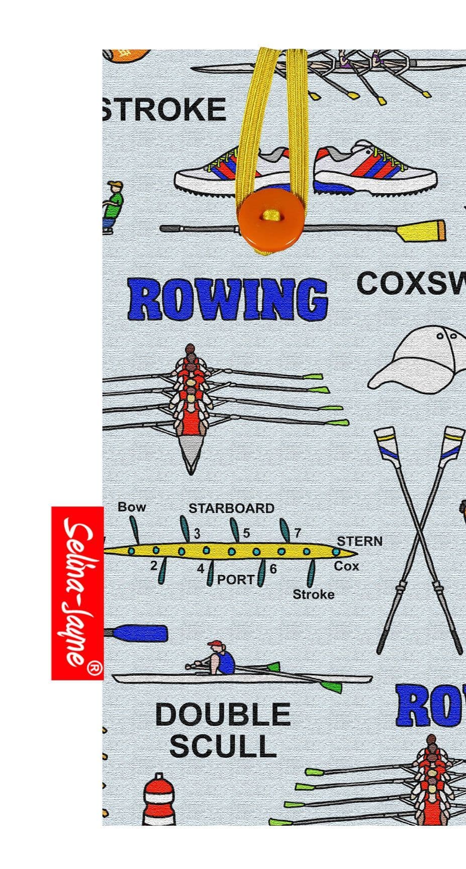 Rowing Soft Glasses Case by Selina-Jayne
