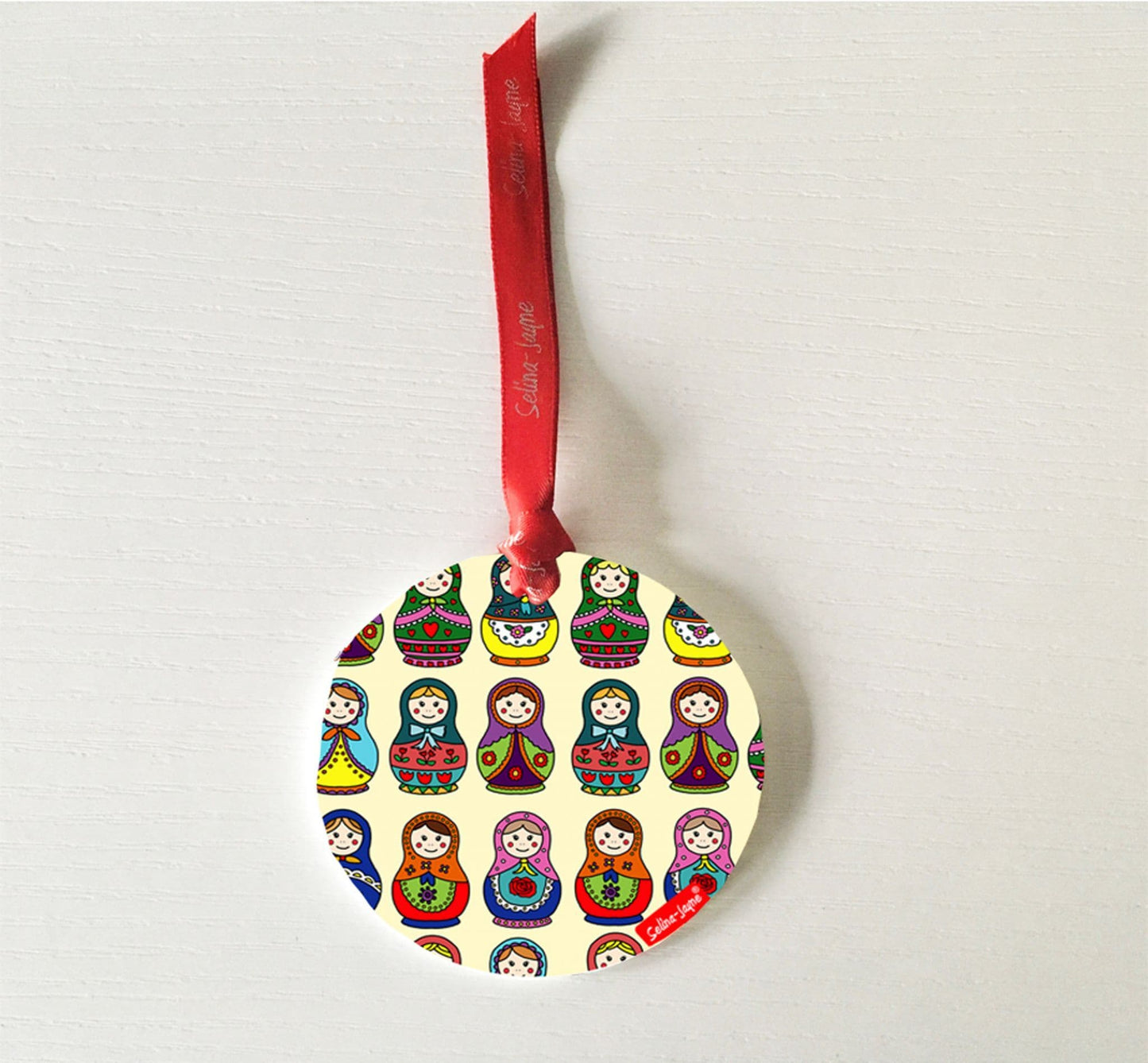 Russian Dolls Hanging Decoration by Selina-Jayne