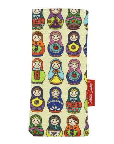 Russian Dolls Soft Glasses Case by Selina-Jayne