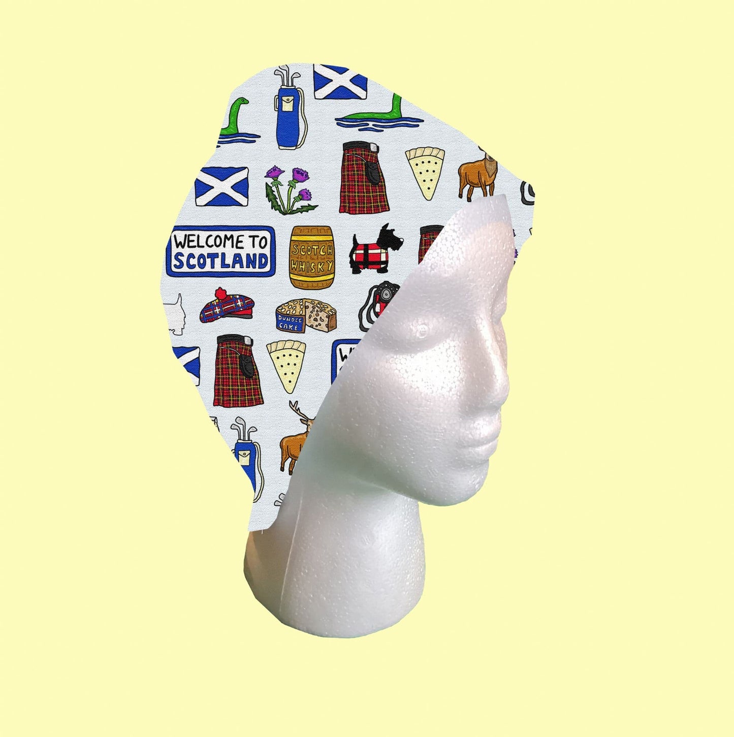 Scotland Scrub Cap by Selina-Jayne
