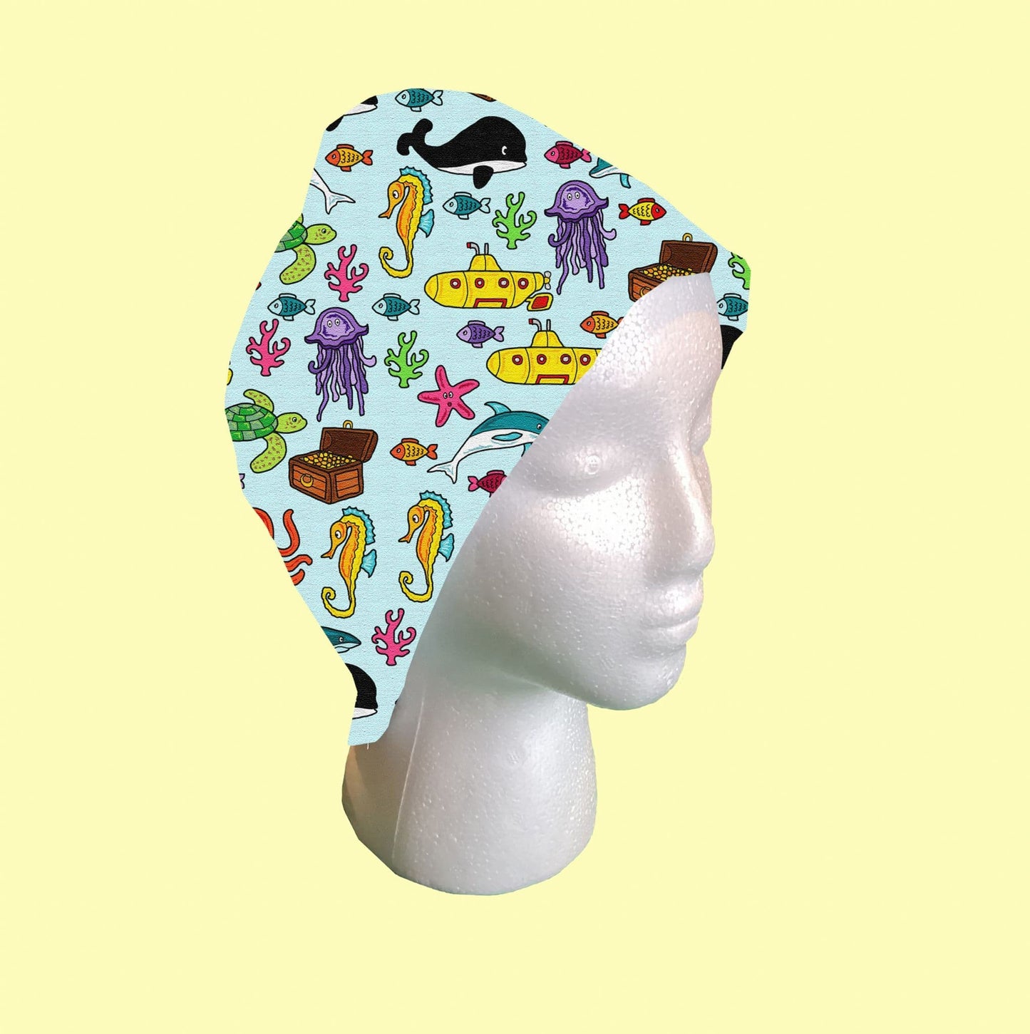 Sea World Scrub Cap by Selina-Jayne