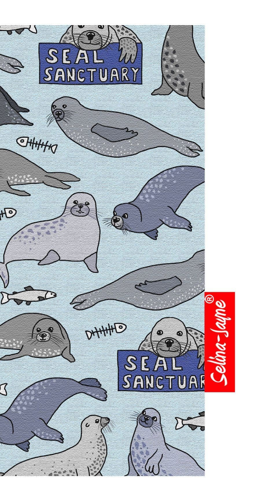 Seals Soft Glasses Case by Selina-Jayne