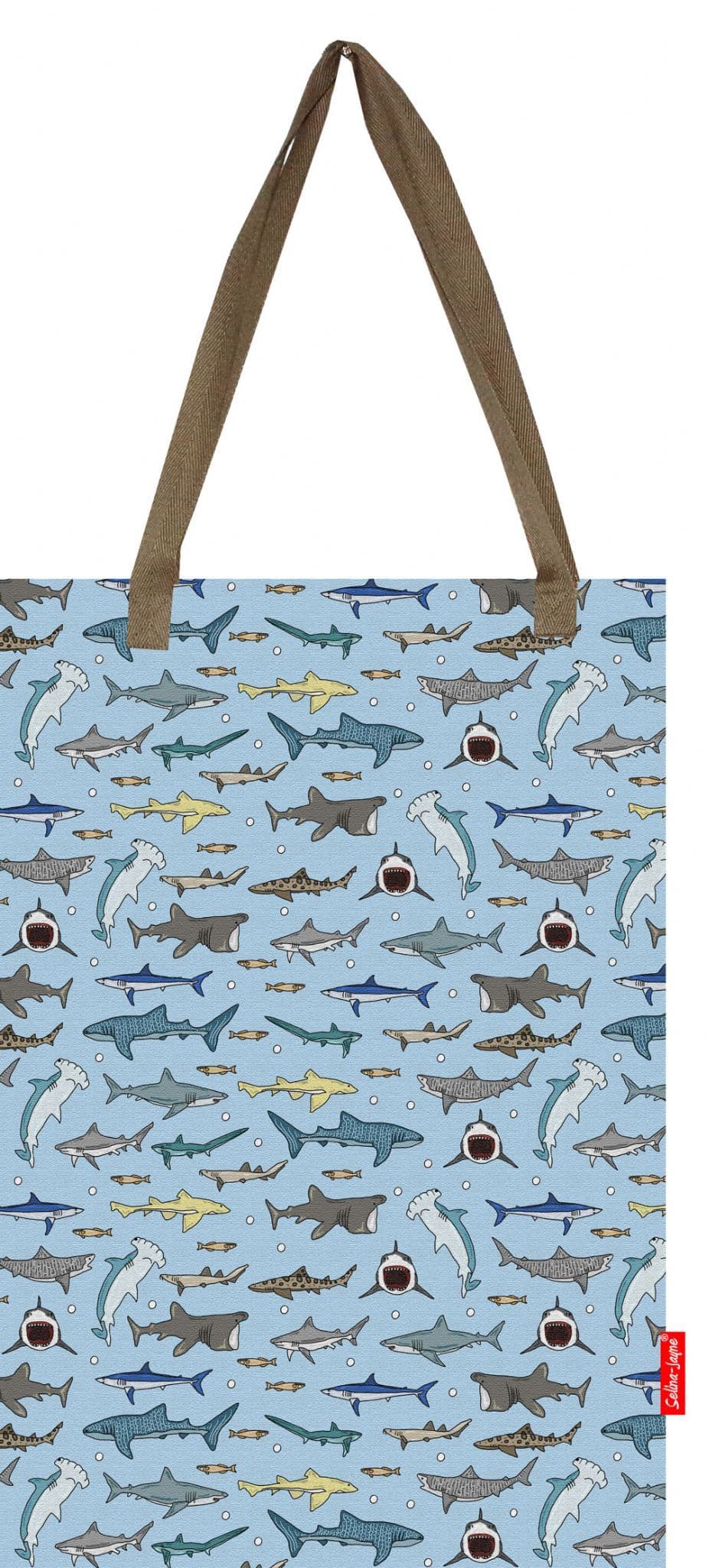Sharks Tote Bag by Selina-Jayne