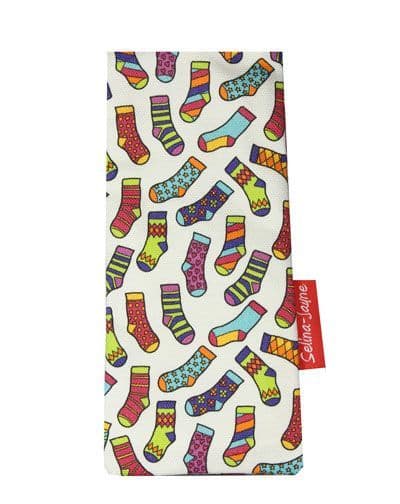 Socks Soft Glasses Case by Selina-Jayne