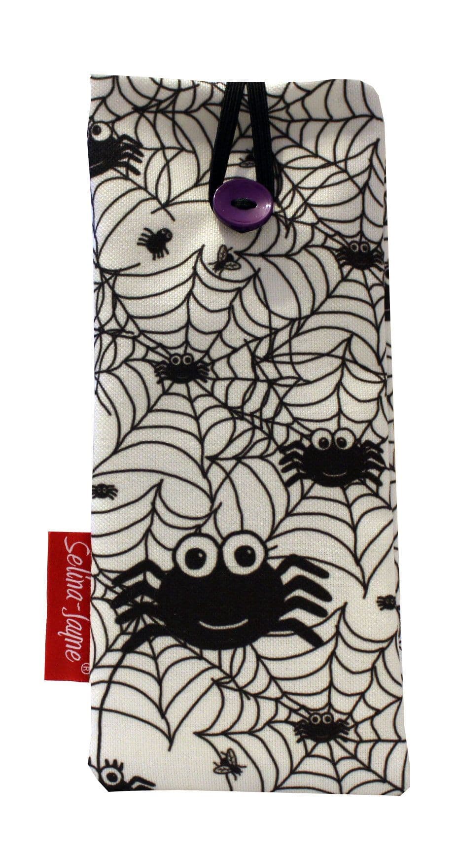 Spiders Soft Fabric Glasses Case by Selina-Jayne