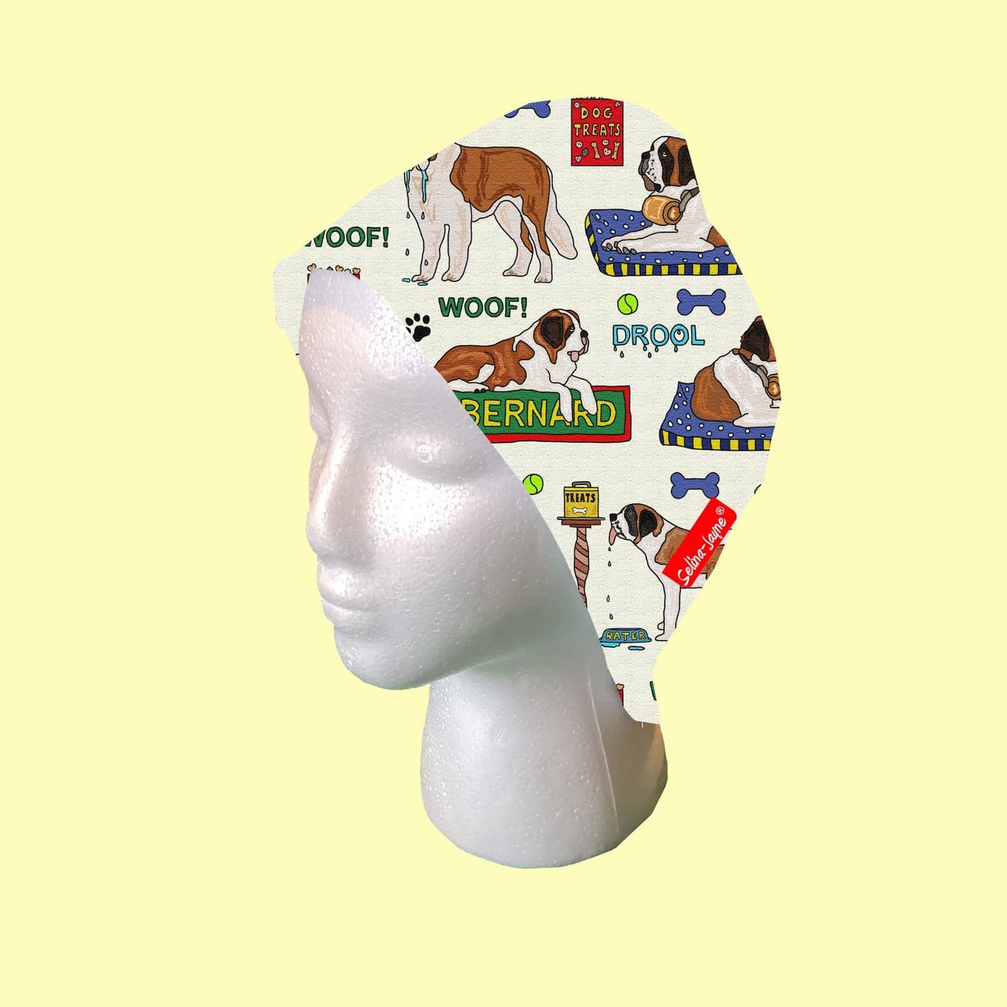 St Bernards Scrub Cap by Selina-Jayne