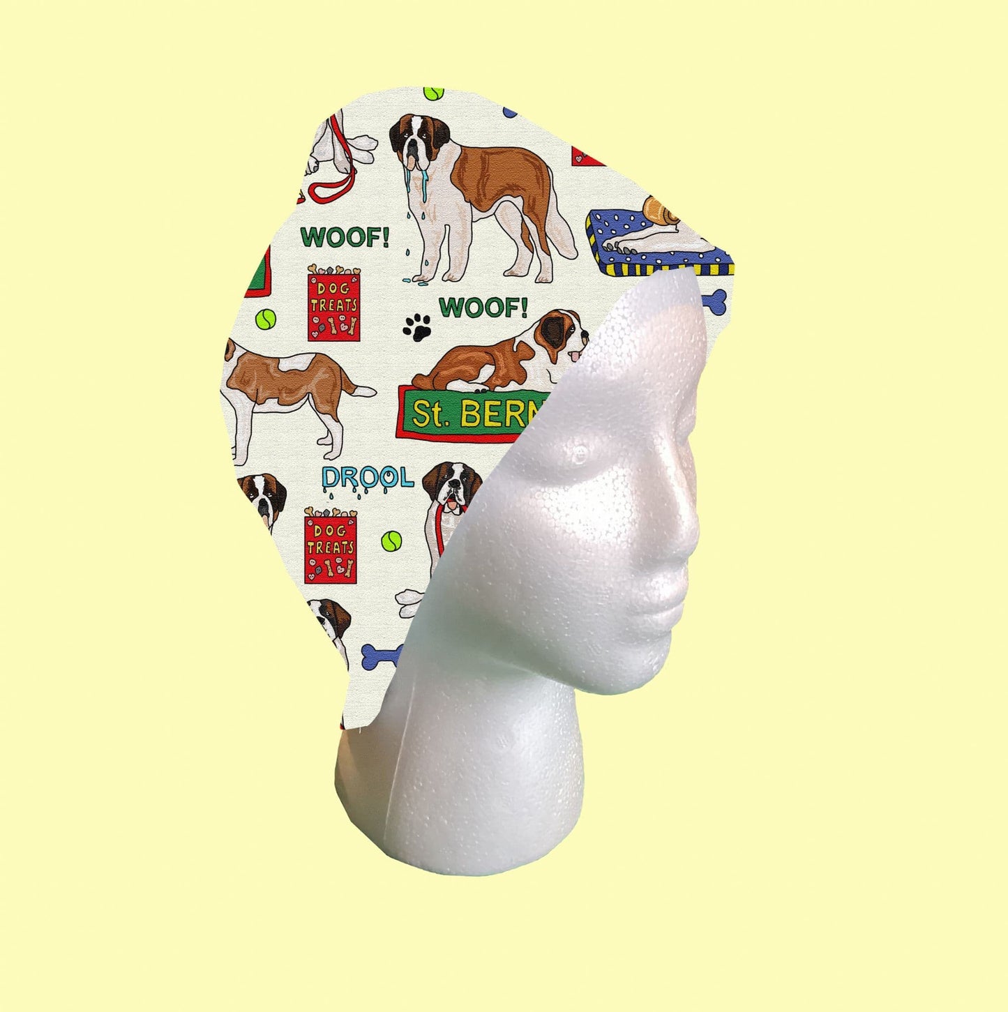 St Bernards Scrub Cap by Selina-Jayne