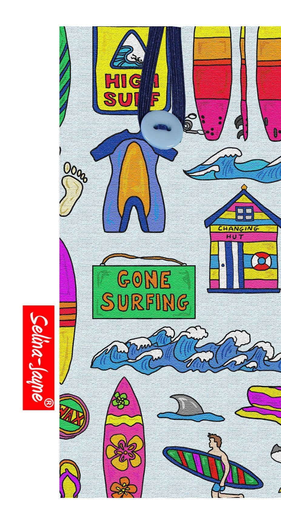 Surfer Soft Glasses Case by Selina-Jayne