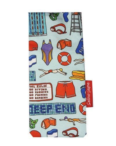 Swimming Soft Glasses Case by Selina-Jayne