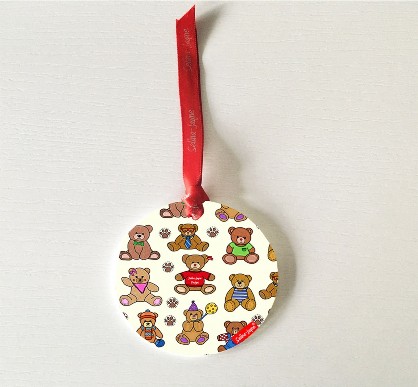 Teddy Bears Hanging Decoration by Selina-Jayne