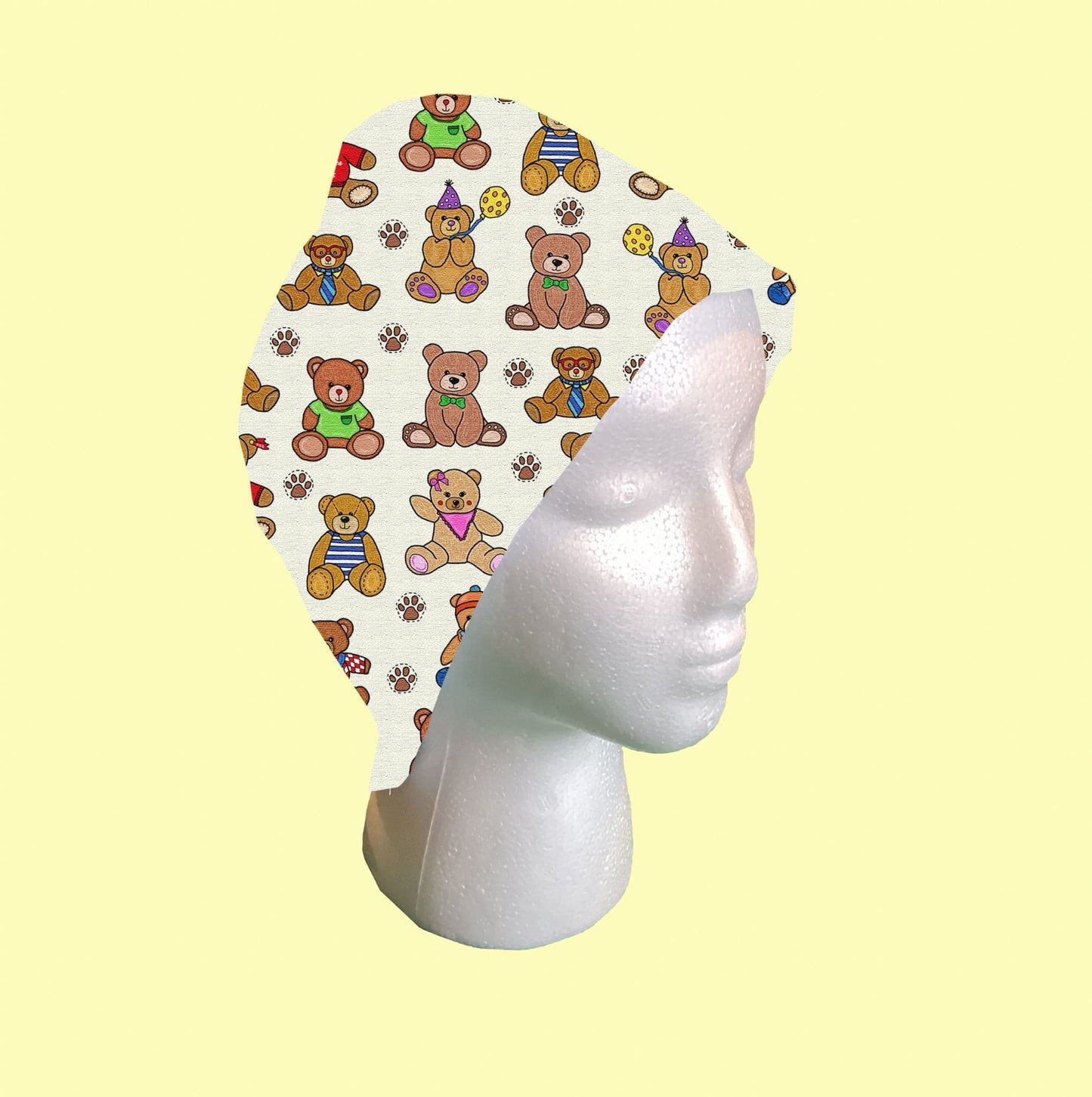 Teddy Bears Scrub Cap by Selina-Jayne