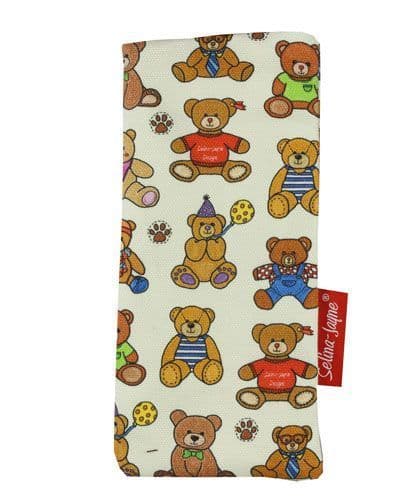 Teddy Bears Soft Glasses Case by Selina-Jayne