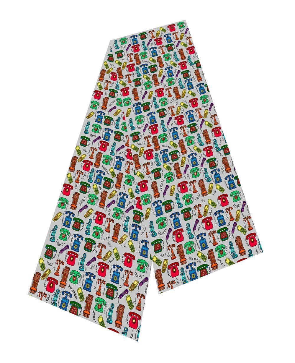 Telephone Silk Scarf by Selina-Jayne