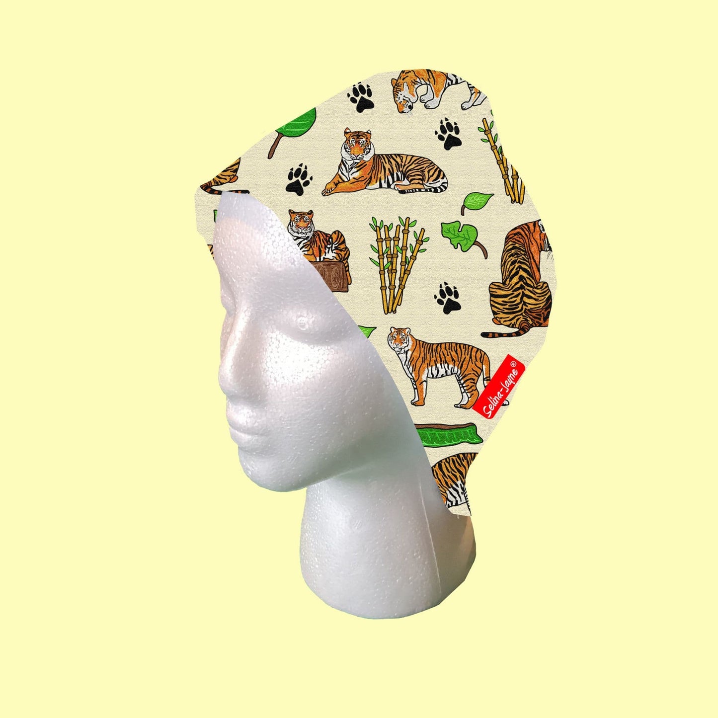 Tigers Scrub Cap by Selina-Jayne