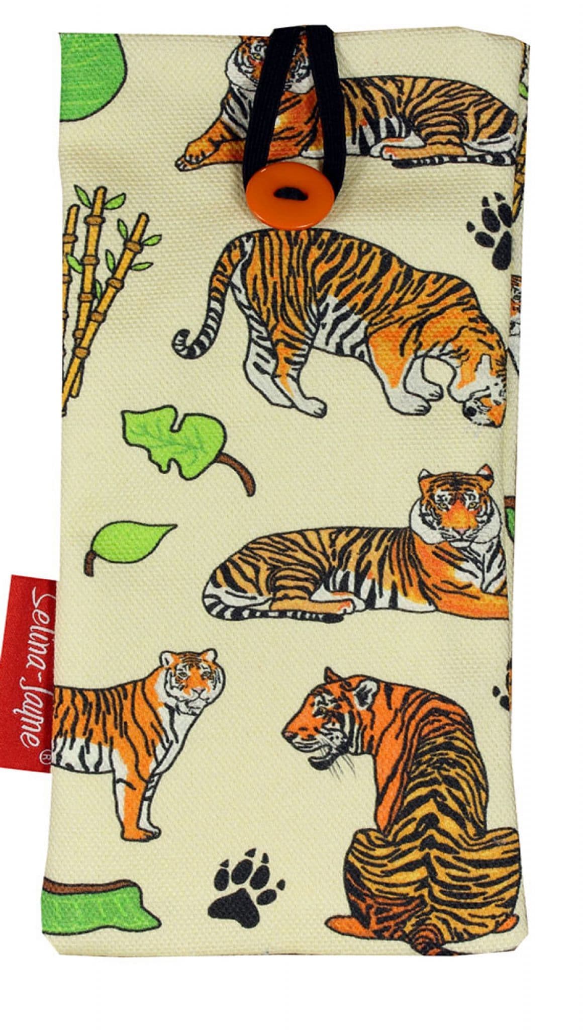 Tigers Soft Glasses Case by Selina-Jayne