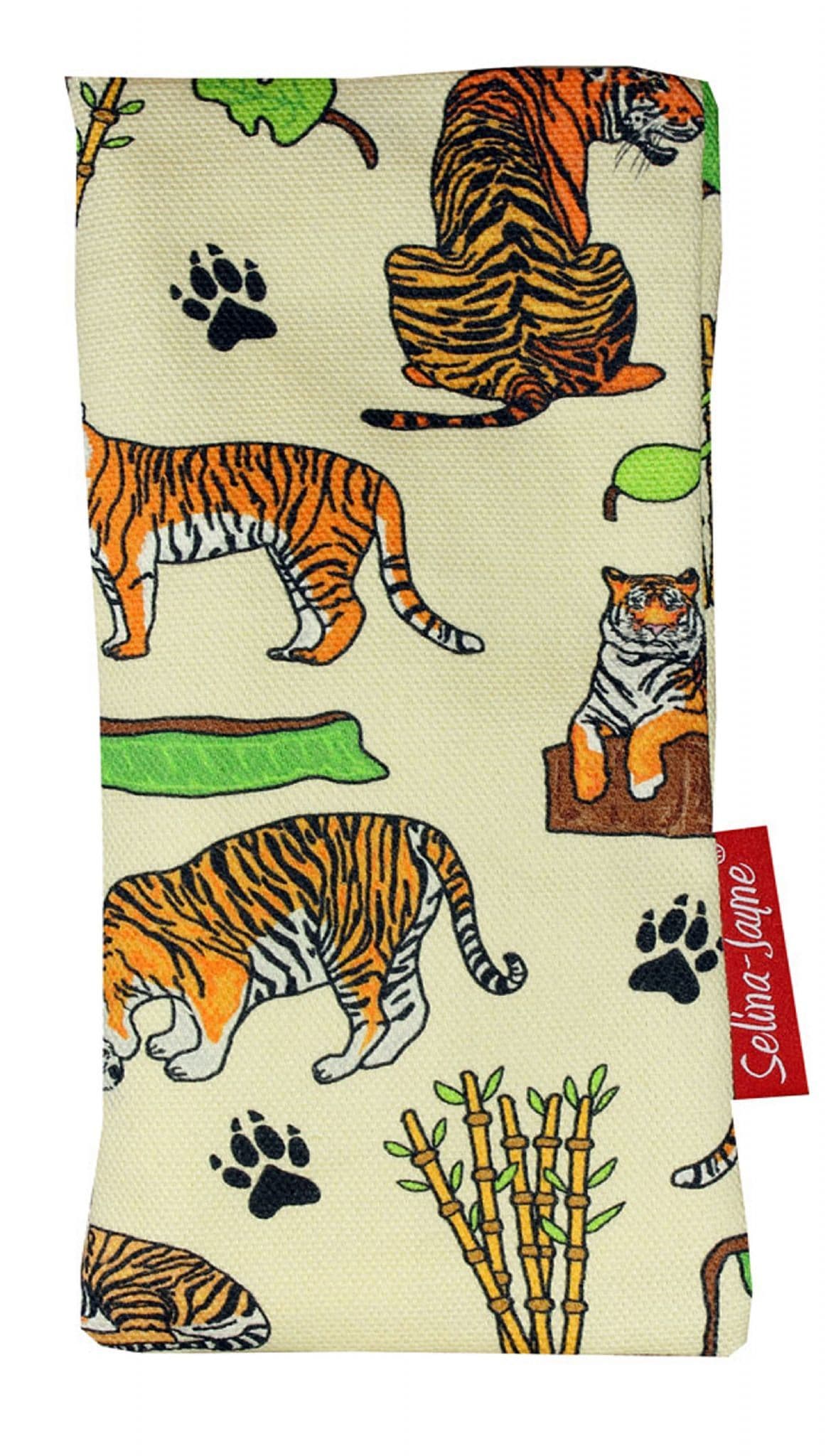 Tigers Soft Glasses Case by Selina-Jayne