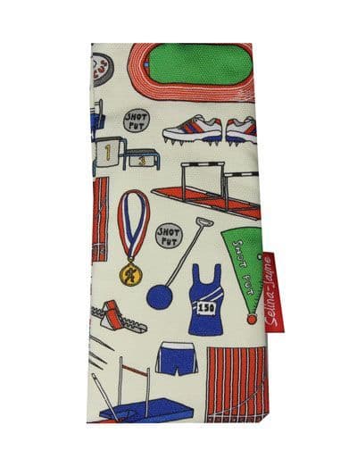 Track and Field Soft Glasses Case by Selina-Jayne