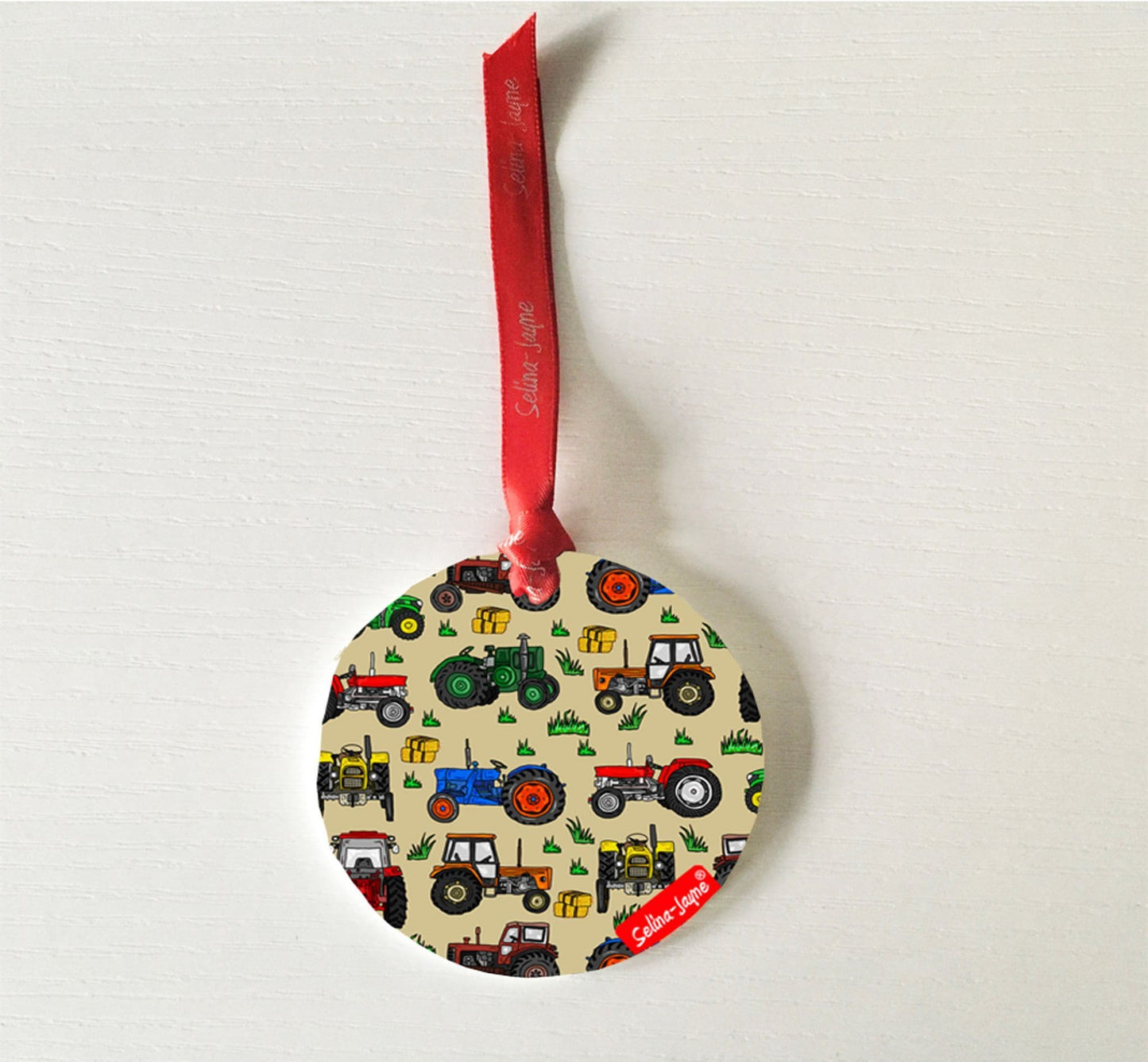 Tractors Hanging Decoration by Selina-Jayne