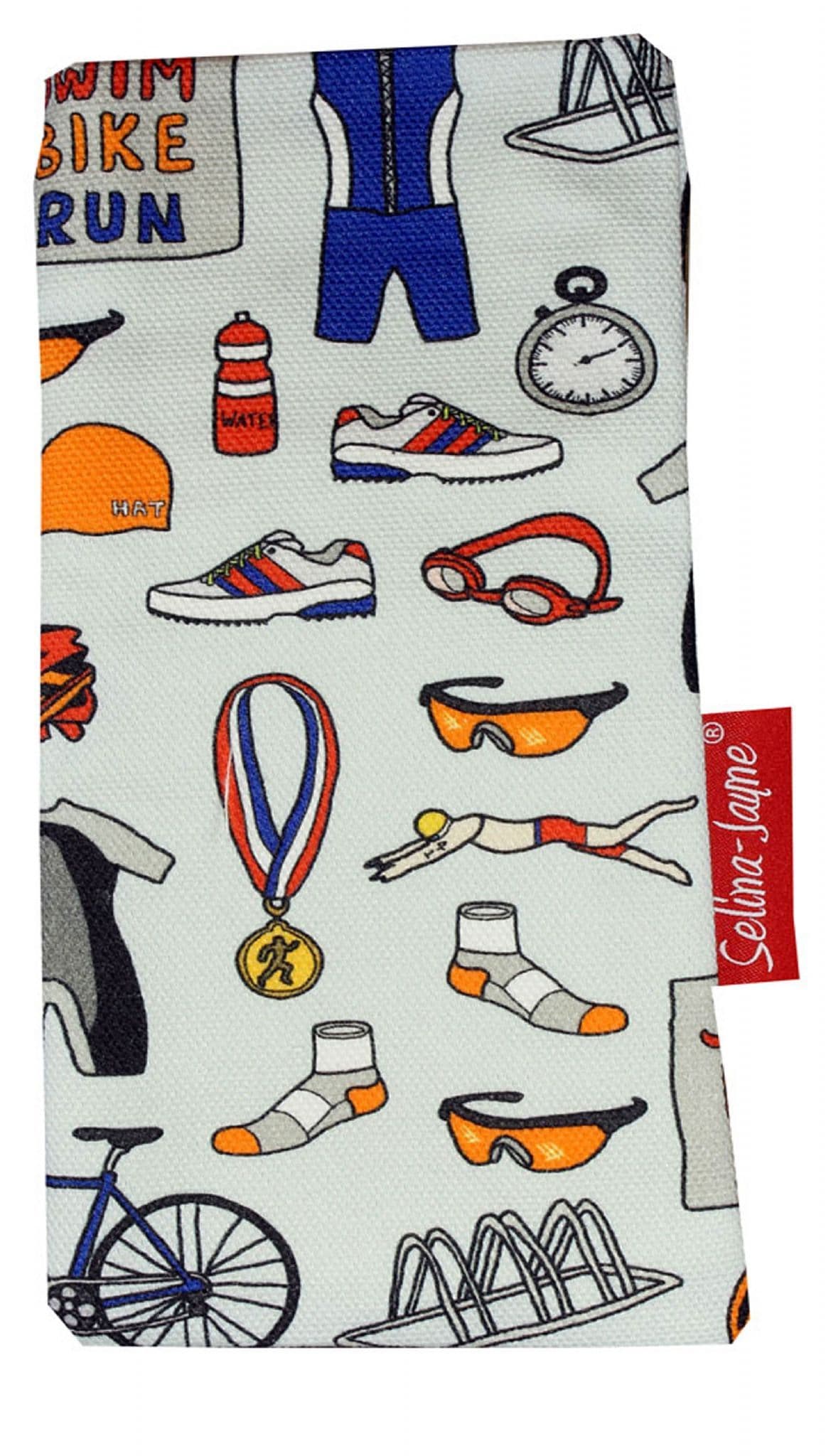 Triathlon Soft Glasses Case by Selina-Jayne